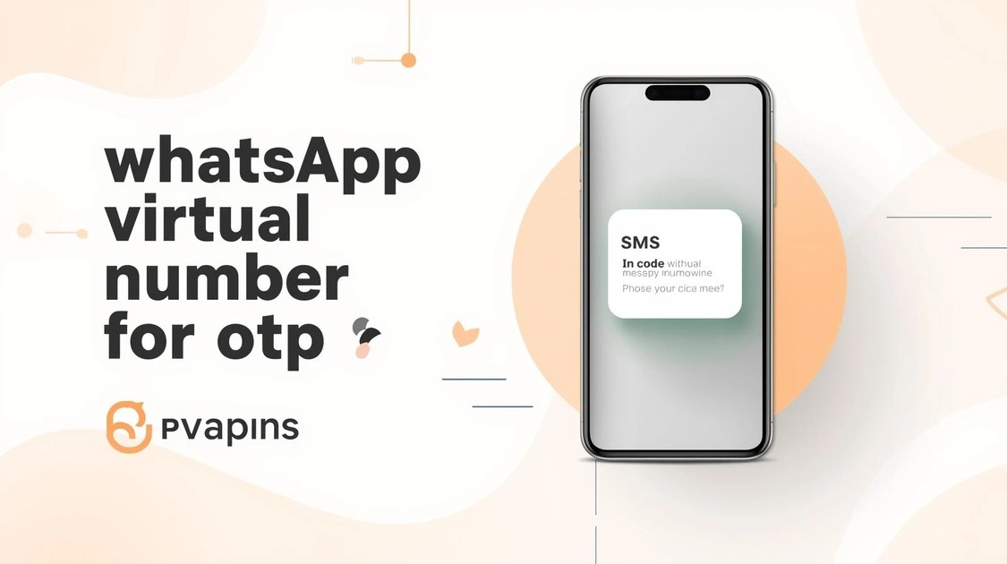 How to get whatsapp virtual number for otp